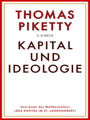 cover image of Kapital und Ideologie